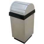 Contenedor de Tapa Pirámide,Capacidad: 110 litros