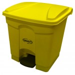 Bote Cuadrado Pedal,Capacidad: 30 litros