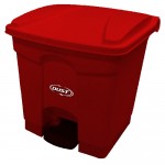 Bote Cuadrado Pedal,Capacidad: 30 litros