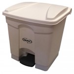 Bote Cuadrado Pedal,Capacidad: 30 litros