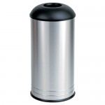 Basurero con tapa en cúpula abierta,Capacidad: 56.8 litros