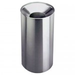 Basurero con tapa de embudo,Capacidad: 125 litros