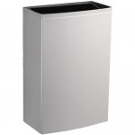 Basurero a muro con soporte para bolsas desechables,Capacidad: 48.3 litros