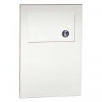 Recipiente para el desecho de toallas femeninas,Capacidad: 4.6 litros