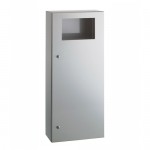 Basurero sin puerta sobre muro,Capacidad: 45.4 litros