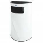 Basurero Media Luna,Capacidad: 45 litros
