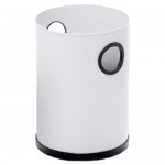 Basurero Metálico Redondo Pequeño,Capacidad: 10 litros